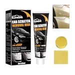 Car Scratch Repair Wax, Car Scratch Repair Paste Polishing Wax, Car Scratch Remover Kit with Wipe and Sponge