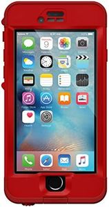 Lifeproof NÜÜD Series iPhone 6s Plus ONLY Waterproof Case - Retail Packaging - Campfire (Flame RED/Kickflip RED)
