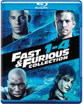 Fast & Furious: 4 Movies Collection (Part 1 to 4) - The Fast and The Furious + 2 Fast 2 Furious + Tokyo Drift + Fast & Furious (4-Disc Box Set)