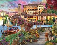 White Mountain - Italian Promenade, 1000 Piece Jigsaw Puzzle, Italy Puzzle