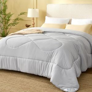 BEDLORE Quilt King Size,Down Alternative Duvet Comforter for All Seasons, Ultra-Soft Quilted Bed Comforter with Corner Tabs, Duvet Insert Machine Washable