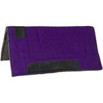 Tough 1 Ottawa Saddle Pad Heavy Felt Lined, Purple, 32 x 32