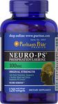 Puritan's Pride - Neuro-PS Phosphatidylserine 120 Capsules 100mg