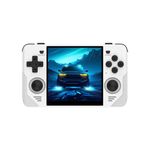 Powkiddy RGB30 Handheld Game Console Built-in 20,000 Games Multi-Functional Emulators 4-inch Screen,RK3566 Chip Support Multiplayer WF BT (White 128GB)