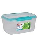 Décor Fresh Seal Clips Food Storage Container | Airtight and Leak Resistant Storage Boxes | Microwave, Freezer & Dishwasher Safe | 3L Capacity