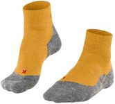 FALKE Men's TK5 Wander Hiking Socks, Yellow (Lemonade 1301), 10.5-11.5, 1 Pair