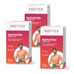 BBETTER SpineUrja -Ayurvedic Lower Back Pain Relief & Sciatica Relief | Made by Taila Paka Vidhi method | 180 softgels for lower back pain & Sciatica relief