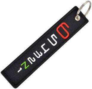 Desconocido Llavero de Moto, Llavero Coche, Llavero para Moteros, Llavero Original de Tela 1N23456