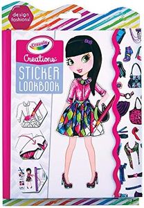 Crayola Creations Sticker Look Book by Fashion Angels