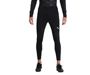 PUMA Men'S Liga Baselayer Long Tight Pants, Black, Large