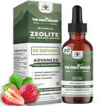 The One Healer | Zeolite Drops for Kids and Adults | Supports Gentle Daily Detox, Energy, and Focus Naturally | Pure Liquid Zeolite Drops + Methyl B12 + D3 | Heavy Metal Detox Kids & Adults | 2.1oz