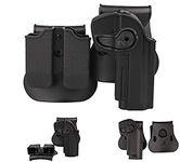 Emerson IMI DEFENSE Polymer Retention Roto Holster and Double Magazine Holster Fits Beretta 92/96/M9