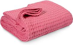 Simka Rose Waffle Baby Blanket Cott