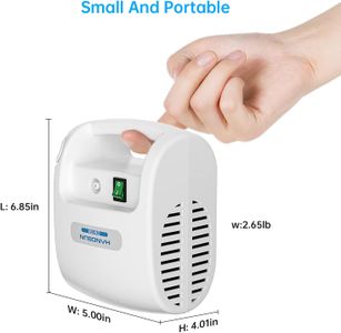 Hangsun CN100 Nebuliser Machine – Portable Inhaler for Adults & Kids