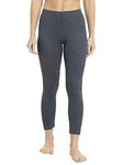 Jockey Women's Tailored Fit Cotton Thermal Leggings with Concealed Elastic Waistband (2520-0105-CHAML-Medium_Grey_M)