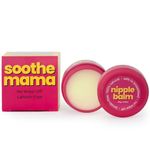 Nipple Balm for Breastfeeding – 100% Natural, Lanolin-Free Nipple Cream – No Wipe-Off Needed, Safe for Baby & Mum – Soothe Mama, 45g