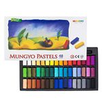 Mungyo Non Toxic Square Chalk Pastels Set of 48 Colours, MPS-48