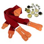 Carhartt Men's Standard Utility Suspender, Red, One Size