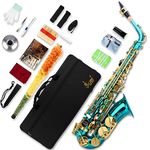 SLADE Saxophone Eb Alto Saxophone for Beginner Students, Saxaphone Adult, Saxophone Alto, Beginner Saxophone, Alto Saxaphone, Saxofon Alto, Saxophone, Sky Blue