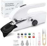 Philorn Handheld Sewing Machine, Quick Portable Sewing Machine for Beginners, Sewing Kit for Home Travel and Craft Projects
