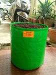 JAIN Grow Bag Heavy HDPE Plant Grow Bags for Terrace Gardening (12 x 12-inch) - Pack of 10