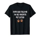 Funny Pet Sitter Shirt Dog Sitter D