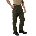 Rothco 7838 Ultra Forcetm Olive Drab Poly/Cotton Twill B.D.U. Pants (Medium Long)