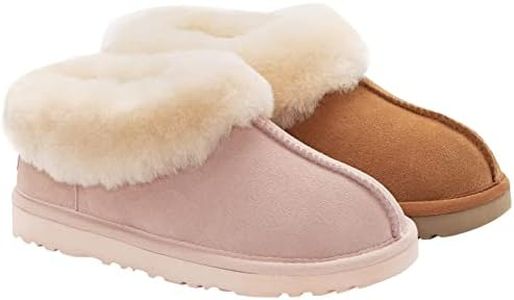 Ozwear Ugg Unisex Adult Classic Slipper, Chestnut, 11 US Women/10 US Men