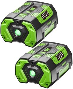 Sunmokite 2Pack 56V 7.5Ah Replacement Battery for EGO Battery Compatible with EGO 56 Volt Power Tools and Chargers