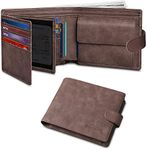 HOCRES® Wallets for Mens Muti-Funct