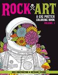 Rock Art: Gig Poster Coloring Book: Volume 1