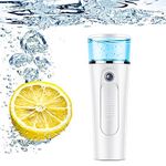 Raptas (Special 15 Year Warranty) Portable Nano Facial Steamer, Nano Mist Sprayer, Moisturizing/Hydrating Face Spray Mister, Rechargeable Skin Care Mist