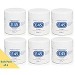 E45 Dermatological Cream, 350g (BULK PACK OF 6 x 350g Pots)