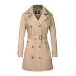 CorBuyit Trench Coats for Women, Do