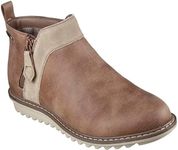 Skechers Modern Comfort Women's Women's Arch Fit Mojave-Indefinite Chukka Boot, Mushroom, 10