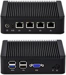 4 Intel Gigabit LAN Port Mini Computer 4GB Ram 32GB SSD Mini ITX Case Intel x86 Single Board Computer
