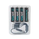 USB Rechargeable AA Batteries by Pa