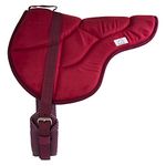 Best Friend Eastern Style Bareback Saddle Pad, Red, Adult,BF015RD