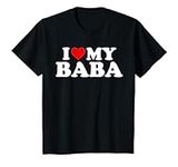 Kids I Love My Baba Shirt: Toddler,