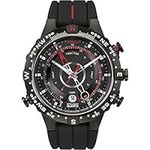 Timex Intelligent Quartz Men's Tide-Temp-Compass 45mm Silicone Strap Watch T2N720