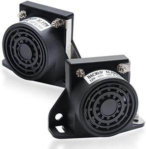 MRKOO Backup Alarm, 110dB 12V-80V DC Waterproof Ndustral Heavy-duty - View #4