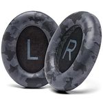 WC Wicked Cushions Thick Premium Replacement Earpads for Bose 700 Noise Cancelling Headphones (NC700) - Black Camo