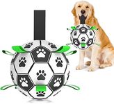 Dog Soccer Ball Toys with Straps - 