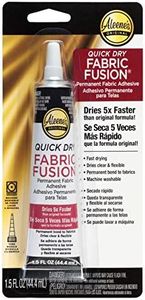 Aleene's Quick Dry Fusion Fabric Adhesive, 1.5 Fl Oz, Clear