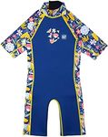 Splash About Unisex-Youth & Kids UV Sun and Sea Wetsuit, Garden Delight, 2-4 Years EU