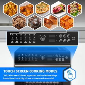Bridge Pro 30L Air Fryer Oven – Large Capacity Countertop Cooker