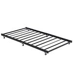 VECELO Twin Trundle Bed Frame Only/