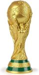 B BREXEM Brexem World Cup Football 2022 Trophy Replica/souvenir Mascot World Cup Resin Trophy Hight Quality Football Fans Trophy (27cm)