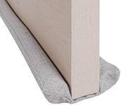VISEMAN 36 Inch Under Door Draft Stopper-Twin Door Draft Blocker Guard, Double Sided,Machine-Washable