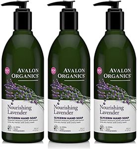 Avalon Organics Glycerin Hand Soap, Lavender 12 fl oz(Pack of 3)